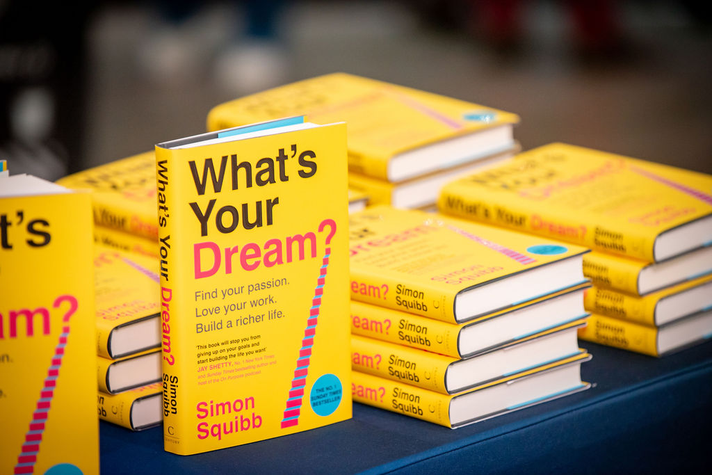 What's Your Dream book display